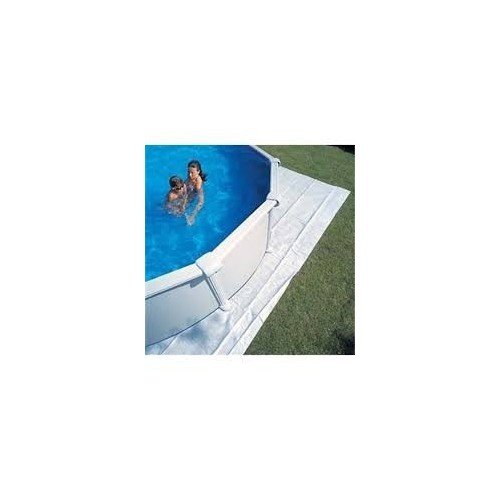 Manta protectora de 400 x 400 cm para piscina máx. Ø 350 / Ø 400