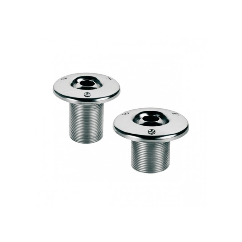 Boquilla impulsión inox piscina hormigón AstralPool, Boquilla impulsión piscina hormigón acero inox: Longitud 70 mm