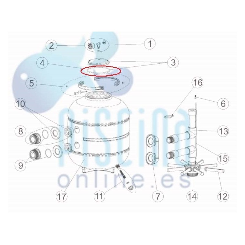 Piscina MAURITIUS 730 x 375 x 132 cm pared de acero decoración madera Astralpool Piscina MAURITIUS 730 x 375 x 132 cm pared de acero decoración madera Astralpool
