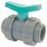 Válvula de bola PN16 de CORAPLAX D.63 mm. para encolar