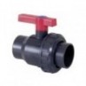 Válvula de bola Uniblock PVC PE-EPDM encolar D. 32 mm