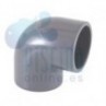 Codo 90º de PVC para encolar D.  20 mm
