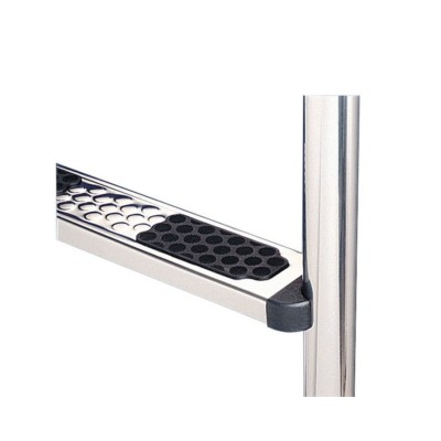Peldaño pegado escalera arco especial flexinox