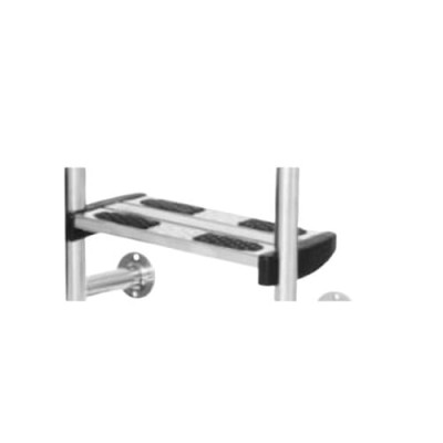 Doble peldaño de seguridad escalera arco overflow flexinox
