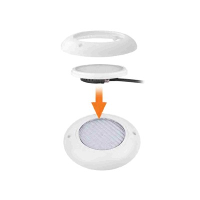 EmbellecedorABS250 y bombilla PAR56X-P