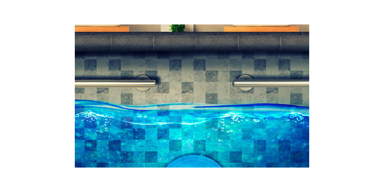 La transición de la iluminación halógena a la led en una piscina