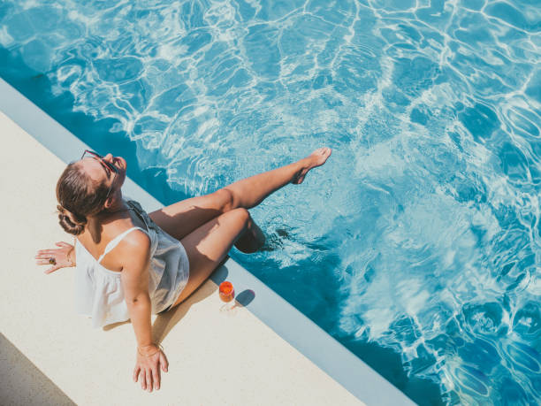 piscina con cloro lento granulado aiguamunt